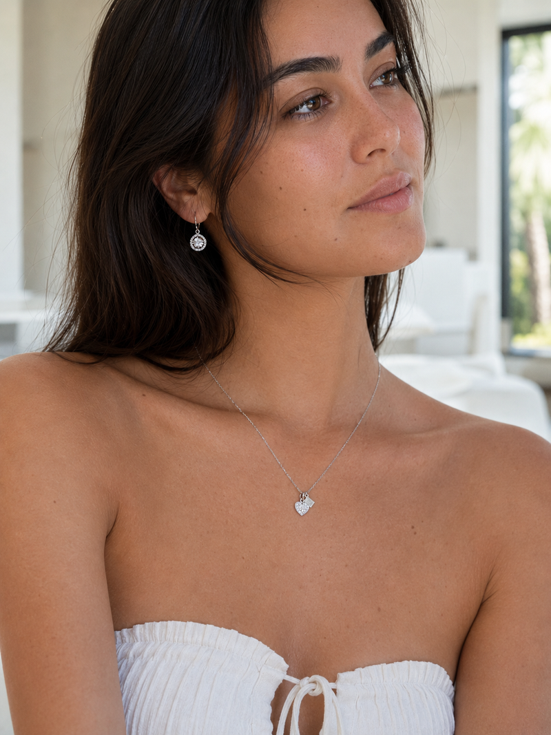 Heart Charm Necklece 6