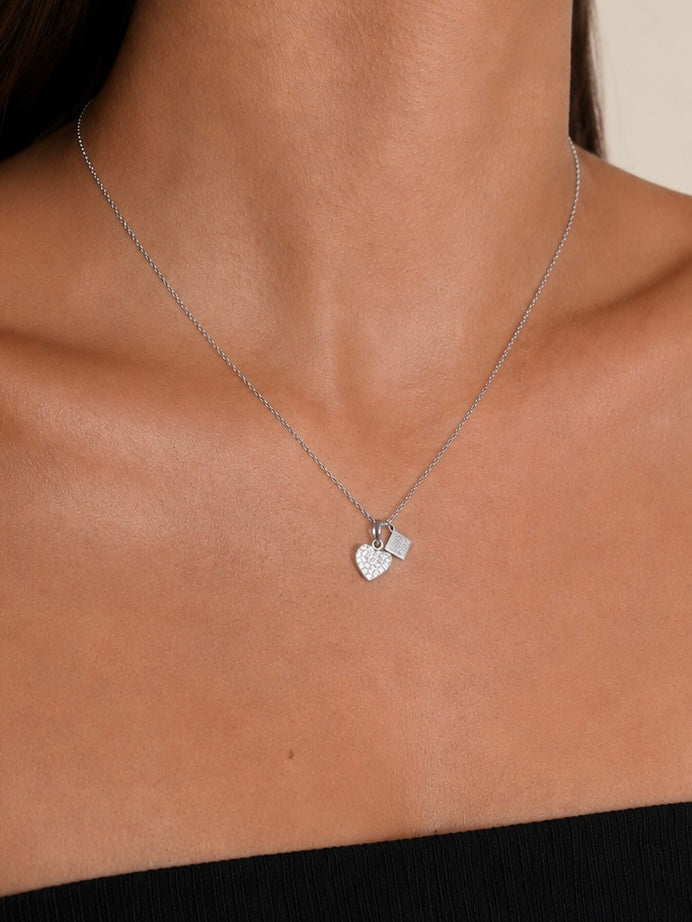 Heart Charm Necklece